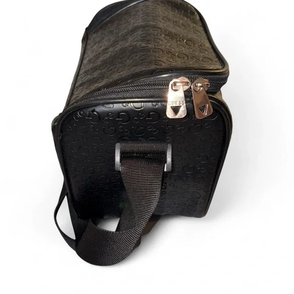 GUESS Black Embossed Lunch Bag - Picture 3 of 8